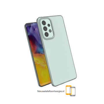 Samsung galaxy a53 5g siliconen hoesje transparant 2