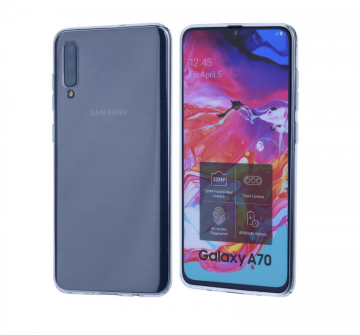 Samsung galaxy a70 transparant siliconen hoesje