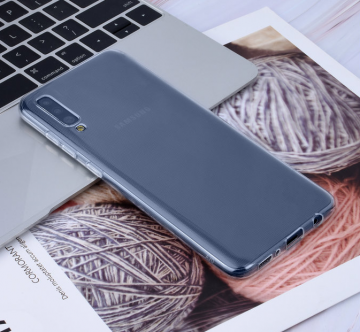 Samsung galaxy a70 transparant siliconen hoesje1