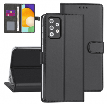 Samsung galaxy A72 - 4G / A72 - 5G bookcase hoesje covercase zwart