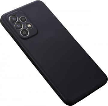 Samsung galaxy a72 zwart siliconen hoesje perfecte camera uitsparingen1