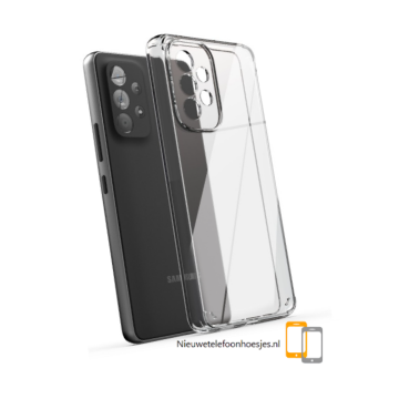Samsung galaxy a73 5g transparant siliconen hoesje shock case