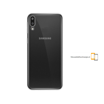 Samsung galaxy m10 transparant siliconen backcover case hoesje