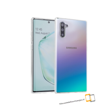 Samsung galaxy note 10 transparant siliconen cover hoesje 1