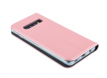 Samsung galaxy s10plus bookcase hoesje roze goud 3