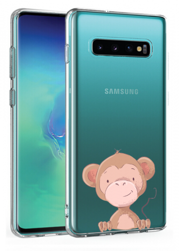 Samsung galaxy s10 s10plus siliconen hoesje aapje