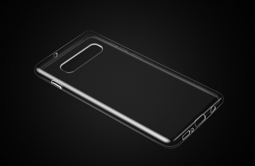 Samsung galaxy s10 / s10 plus transparant siliconen hoesje 1