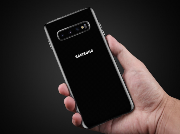 Samsung galaxy s10 / s10 plus transparant siliconen hoesje 2