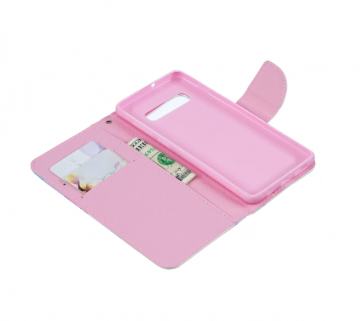 Samsung galaxy s10plus bookcase hoesje schattig katje2