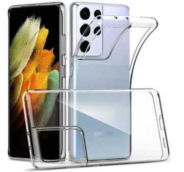 Samsung galaxy s21 ultra transparant siliconen cover hoesje