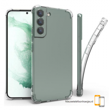 Samsung galaxy s22 plus siliconen hoesje anti shock perfecte camera uitsparingen