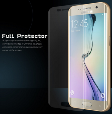 Screen protector voor de Samsung Galaxy S6 Edge