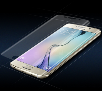 Screen protector voor de Samsung Galaxy S6 Edge