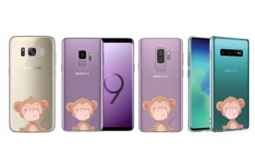 Samsung galaxy s8 s8 plus s9 s9plus s10 s10plus siliconen aapje
