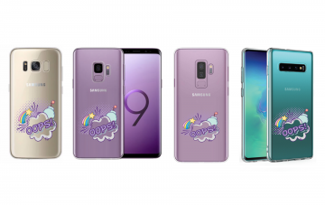 Samsung galaxy s8 s8 plus s9 s9plus s10 s10plus siliconen hoesje always oops