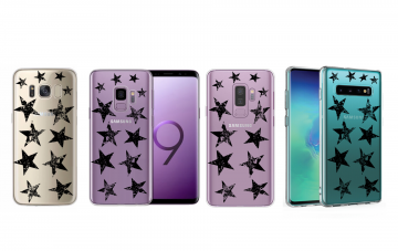 Samsung galaxy s8 s8 plus s9 s9plus s10 s10plus siliconen hoesje sterren