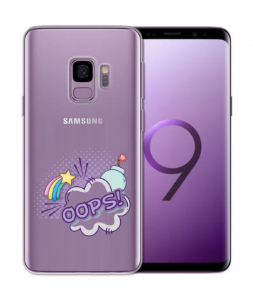 Samsung galaxy s9 siliconen hoesje always oops