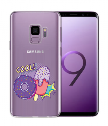 Samsung galaxy s9 siliconen hoesje cool