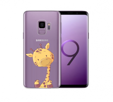 Samsung galaxy s9 siliconen hoesje girafje