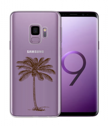Samsung galaxy s9 siliconen hoesje palmboom
