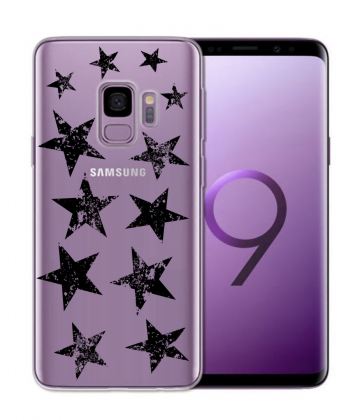 Samsung galaxy s9 siliconen hoesje stars