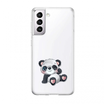 Samsung s22 hoesjes panda knipoog siliconen hoesje samsung s22 sasmung galaxy s22 plus hoesje panda knipoog leuke samsung s22 hoesjes cover case hoesjes samsung s22 en s22 plus hoesjes telefoonhoesjes panda hoesjes