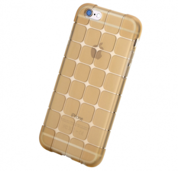 Apple Iphone 6 / 6S / 6 Plus / 6S Plus doorzichtige achterkant hoesjes (blokjes uitvoering)