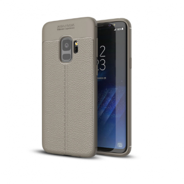 Siliconen cover hoesje voor de samsung galaxy s9 grijs