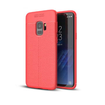 Siliconen cover hoesje voor de samsung galaxy s9 rood