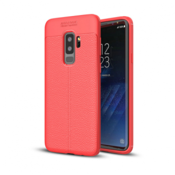 Siliconen cover hoesje voor de samsung galaxy s9plus rood