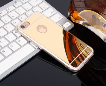 Siliconen Spiegel hoesjes voor de Apple Iphone 7 / 7 Plus / 8 / 8 Plus / SE2020 / SE2022