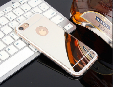 Siliconen Spiegel hoesjes voor de Apple Iphone 7 / 7 Plus / 8 / 8 Plus / SE2020 / SE2022