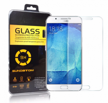 Glazen screen protectors voor de Samsung (tempered glass)