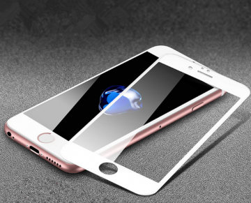 Tempered glass protector voor de apple iphone 7 8 SE2022 wit1