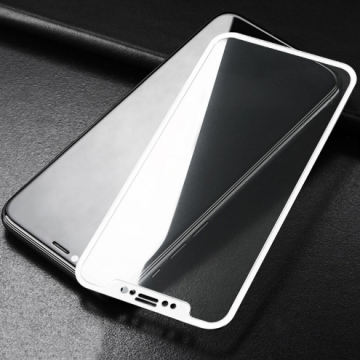 Tempered glass Apple Iphone x protector voor de apple iphone x / xs wit