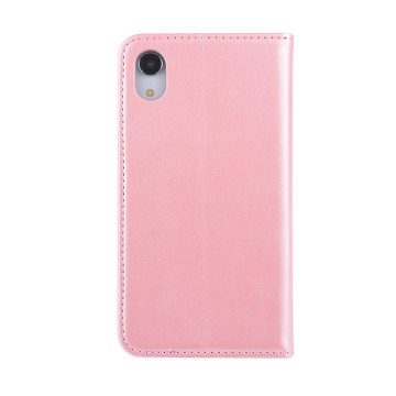 Xr roze goud bookcase iphone
