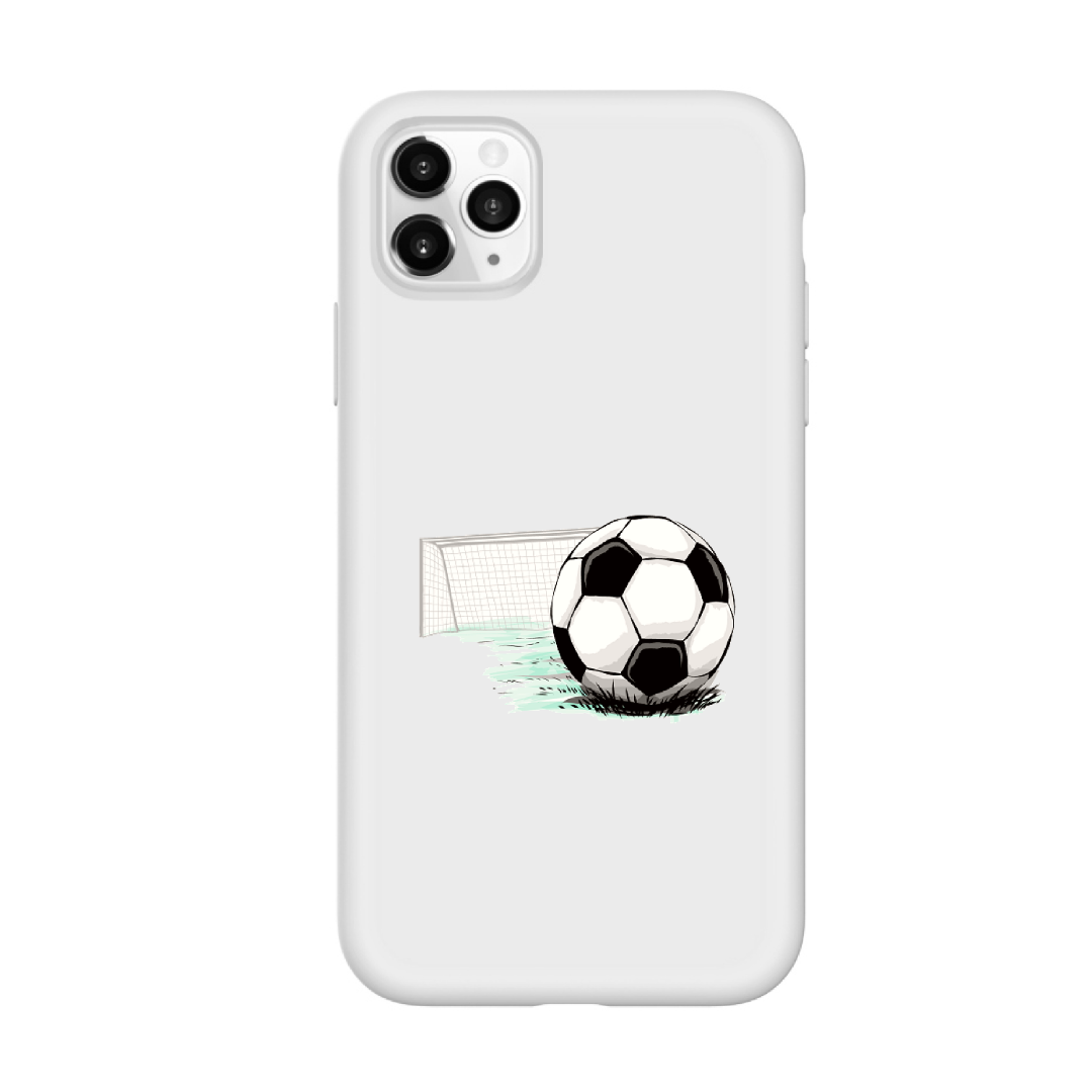 Volgen Gewoon Verpletteren Apple Iphone 11 / 11 Pro / 11 Pro Max Wit siliconen hoesje - Voetbal - Apple  - Nieuwetelefoonhoesjes.nl