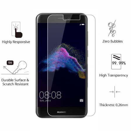 Winderig Tweede leerjaar Contour Tempered glass display protector voor de Huawei Ascend P9 - Huawei -  Nieuwetelefoonhoesjes.nl