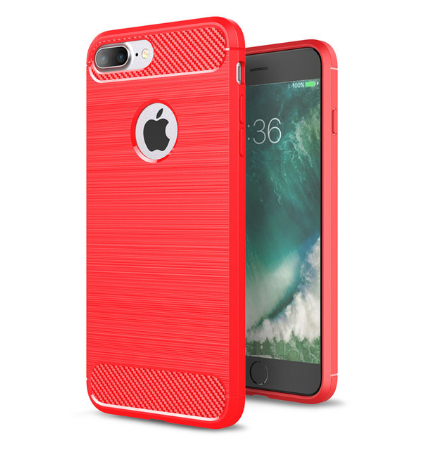 Apple 7Plus / 8Plus hoesje bescherm hoesje (Rood) Apple - Nieuwetelefoonhoesjes.nl